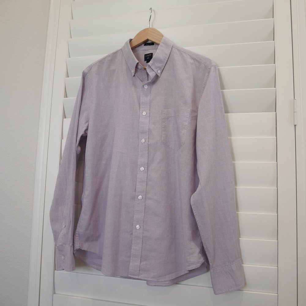 J. Crew Men's Lavender Shirt